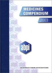Tapa de Medicines Compendium 2003 Book
