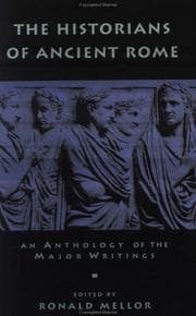 Tapa de The historians of ancient Rome