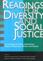 Tapa de Readings for diversity and social justice