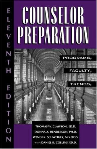 Tapa de Counselor preparation