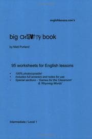 Tapa de English Banana.Com's Big Activity Book