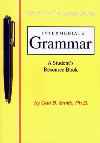 Tapa de Intermediate grammar