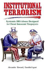 Tapa de Institutional Terrorism