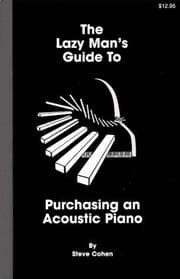 Tapa de The Lazy Man's Guide to Purchasing an Acoustic Piano