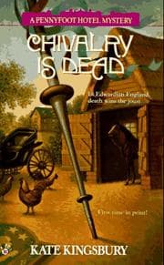 Tapa de Chivalry Is Dead (Pennyfoot Hotel Mystery)