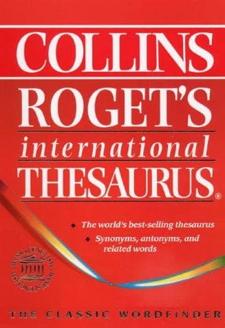Tapa de International Thesaurus