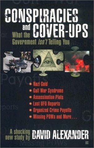 Tapa de Conspiracies and cover-ups