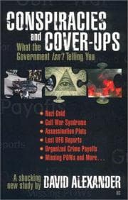 Tapa de Conspiracies and cover-ups