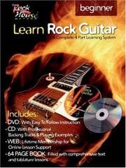Tapa de Learn Rock Guitar Beginner (The Rock House Method) (The Rock House Method)