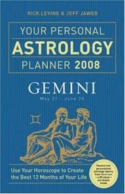 Tapa de Your Personal Astrology Planner Gemini