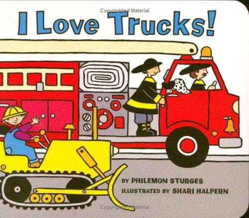 Tapa de I Love Trucks! Board Book