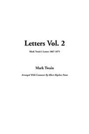 Tapa de The Letters of Mark Twain Vol.2