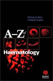 Tapa de A - Z of Haematology