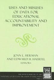Tapa de Uses and Misuses of Data for Educational Accountability and Improvement
