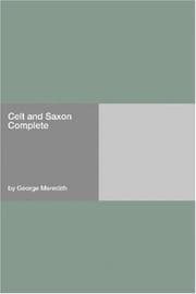 Tapa de Celt and Saxon Complete