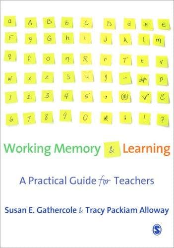 Tapa de Working Memory and Learning