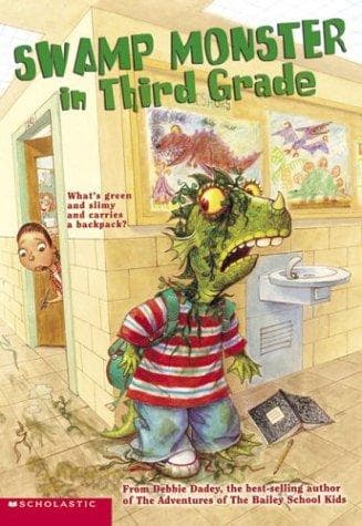 Tapa de Swamp monster in third grade