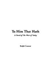 Tapa de To Him That Hath