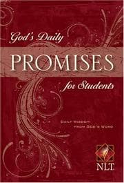 Tapa de God's daily promises for students