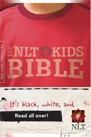 Tapa de The NLT Kids Bible