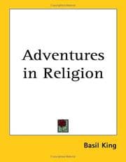 Tapa de Adventures in religion
