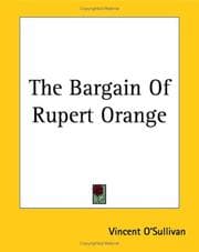 Tapa de The Bargain Of Rupert Orange