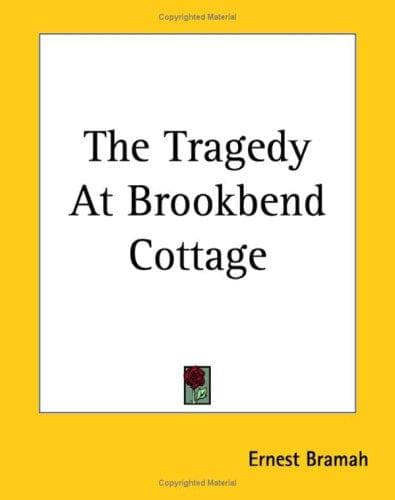 Tapa de The tragedy at Brookbend Cottage