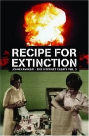 Tapa de Recipe for extinction