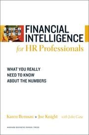 Tapa de Financial intelligence for HR professionals