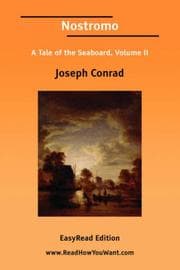 Tapa de Nostromo A Tale of the Seaboard, Volume II