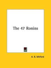 Tapa de The 47 Ronins