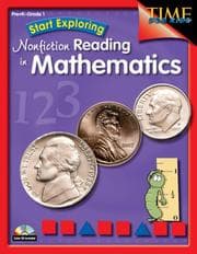 Tapa de Start Exploring Nonfiction Reading in Mathematics Grades Prek-1 (Time for Kids) (Time for Kids)