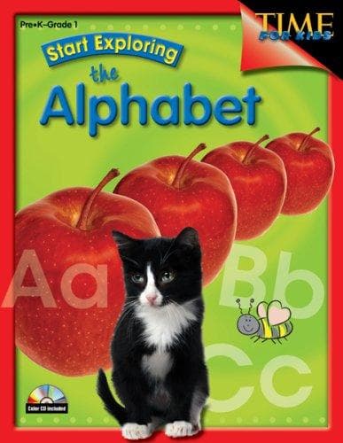 Tapa de Start Exploring the Alphabet Grades Prek-1 (Start Exploring (Shell Education))
