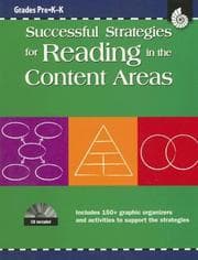 Tapa de Successful Strategies for Reading in the Content Areas Grades Pre K-k (Successful Strategies in the Content Areas) (Successful Strategies in the Content Areas)