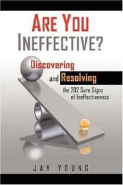 Tapa de Are You Ineffective?