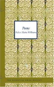Tapa de Poems (Williams)