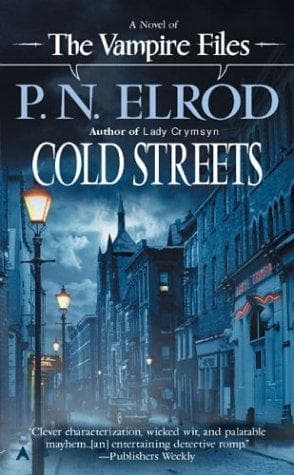 Tapa de Cold Streets (The Vampire Files)