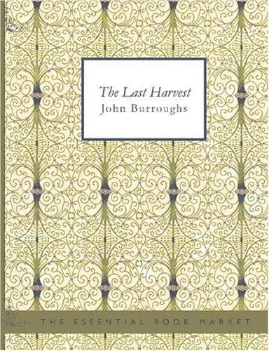 Tapa de The Last Harvest (Large Print Edition)