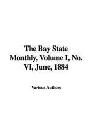 Tapa de The Bay State Monthly No. VI, June, 1884