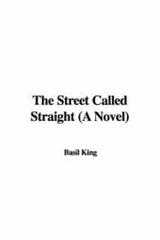 Tapa de The Street Called Straight (A Novel)
