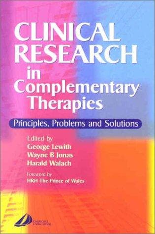 Tapa de Clinical research in complementary therapies