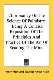 Tapa de Chiromancy Or The Science Of Palmistry
