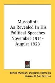 Tapa de Mussolini