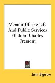 Tapa de Memoir Of The Life And Public Services Of John Charles Fremont