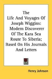 Tapa de The Life And Voyages Of Joseph Wiggins