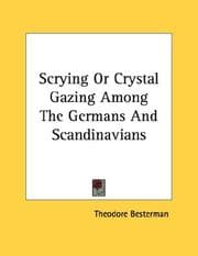 Tapa de Scrying Or Crystal Gazing Among The Germans And Scandinavians