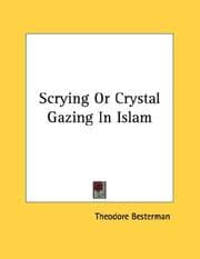 Tapa de Scrying Or Crystal Gazing In Islam
