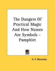 Tapa de The Dangers Of Practical Magic And How Names Are Symbols - Pamphlet