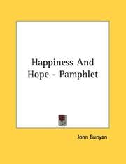 Tapa de Happiness And Hope - Pamphlet
