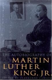 Tapa de The autobiography of Martin Luther King, Jr.